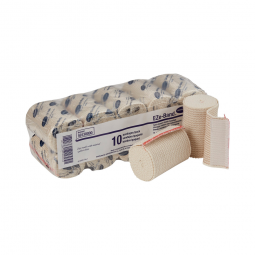 EZe-Band LF Hartmann 59130000-EZe-Band LF Double Hook & Loop Closure Elastic Bandage, 3 in x 5 yd (C