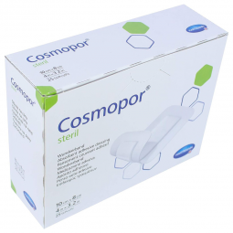 Cosmopor Steril Hartmann 900806-Cosmopor White Adhesive Dressing, 3-1/8 x 4 Inch, Adhesive Bandages 