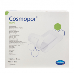 Cosmopor Steril Hartmann 900823-Cosmopor Adhesive Dressing, 6 x 6 Inch, Legacy Hold (CS)
