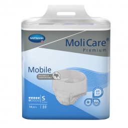 MoliCare Premium Mobile 6D Hartmann 915831-MoliCare Mobile Absorbent Underwear, Small, Underwear (BG