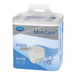 MoliCare Premium Mobile 6D Hartmann 915832-MoliCare Premium Mobile 6D Absorbent Underwear, Medium, U