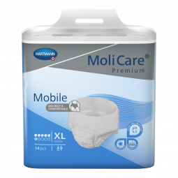 MoliCare Premium Mobile 6D Hartmann 915834-MoliCare Mobile Absorbent Underwear, Extra Large, Briefs 