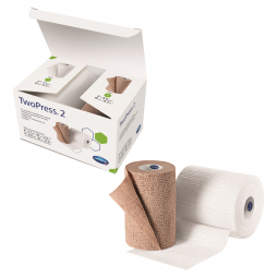 TwoPress 2 Hartmann 931687-TwoPress 2 Self-adherent Closure 2 Layer Compression Bandage System, 4 In