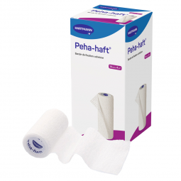 Peha-haft Hartmann 932444-Peha-haft Self-adherent Closure Absorbent Cohesive Bandage, 4 Inch x 4-1/2