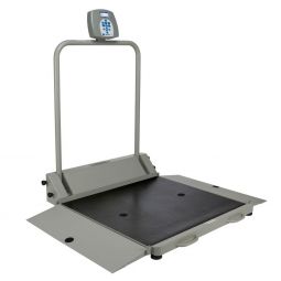 Healthometer 2610KL Digital Wheelchair Scale, Dual Ramp, LB & KG