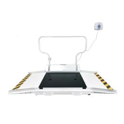 Healthometer 2622 ADA-Compliant Wheelchair & Stand-On Scale with Dual Ramps & Extra-Large Platform