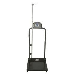 Health o meter 3001KL-AMHR Antimicrobial Platform Scale w/ Height Rod