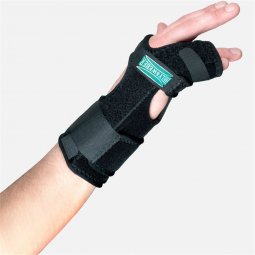 TKO Standard Hely & Weber 3848-RT-Hand/Finger Brace TKO Standard Neoprene/Nylon/UBL Right Hand Black