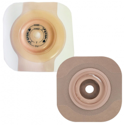 Hollister 11402 CeraPlus Skin Barrier for 1" Stoma, Tape Border, Extended Wear (BX)
