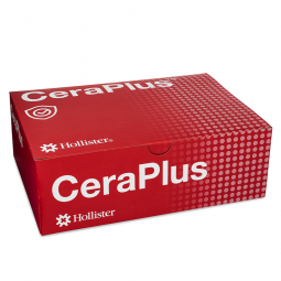 Hollister 11702 CeraPlus Skin Barrier, Soft, Convex, 2-Piece Barrier (BX)