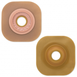 FlexWear Hollister 14404-FlexWear Colostomy Barrier With Up to 2 Inch Stoma Opening, 2-Piece Skin Ba