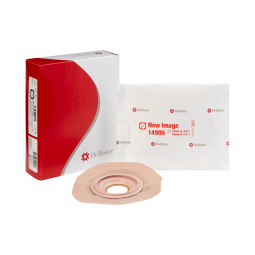 FlexTend Hollister 14905-New Image Convex FlexTend Colostomy Skin Barrier With 1 1/8 Inch Stoma Open