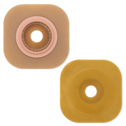 FlexWear Hollister 15204-FlexWear Colostomy Barrier With Up to 2-1/4 in Stoma Opening, 2-Piece Skin 