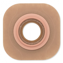 FlexTend Hollister 15604-FlexTend Colostomy Barrier With Up to 2-1/4 in Stoma Opening, 2-Piece Skin 