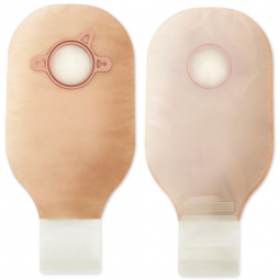 Hollister New Image 18003 Two-Piece Drainable Ostomy Pouch, 12 in Length, 2 in Flange