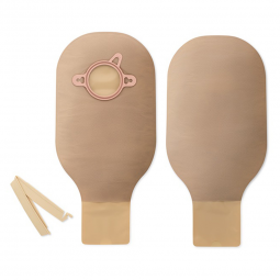 New Image Hollister 18144-New Image Drainable Beige Colostomy Pouch, 12 Inch Length, 2 Inch Flange,