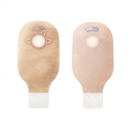 New Image Hollister 18162-New Image Drainable Transparent Colostomy Pouch, 12 Inch Length, 1 Inch F