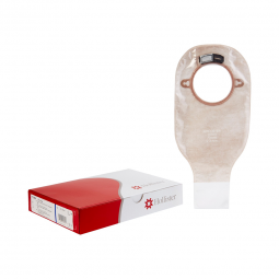 New Image Hollister 18164-New Image Two-Piece Drainable Transparent Filtered Ostomy Pouch, 12 Inch L