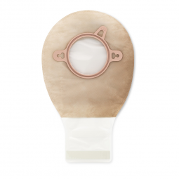 New Image Hollister 18293-New Image Two-Piece Drainable Transparent Filtered Ostomy Pouch, 7 Inch Le