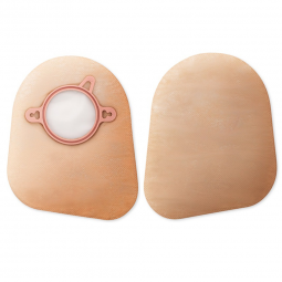 New Image Hollister 18354-New Image Two-Piece Closed End Beige Ostomy Pouch, 7 Inch Length, 2 Inch 