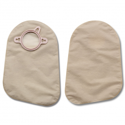 New Image Hollister 18382-New Image Two-Piece Closed End Transparent Filtered Mini Ostomy Pouch, 7 I