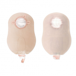 New Image Hollister 18423-New Image Two-Piece Ultra-Clear Urostomy Pouch, 9 Inch Length, 2 Inch Fla
