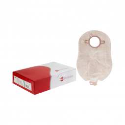 New Image Hollister 18902-New Image Two-Piece Transparent Urostomy Pouch, 9 Inch Length, 1 Inch Sto