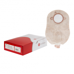 New Image Hollister 18903-New Image Two-Piece Transparent Urostomy Pouch, 9 Inch Length, 2 Inch Sto