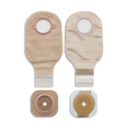 New Image Hollister 19003-New Image Two-Piece Drainable Clear Ileostomy /Colostomy Kit, 12 Inch Leng