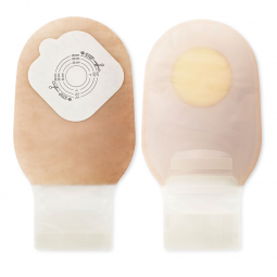 Pouchkins Hollister 3796-Pouchkins One-Piece Drainable Transparent Ostomy Pouch, 6 Inch Length, 38 