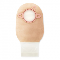 Pouchkins Hollister 3799-Pouchkins Two-Piece Drainable Transparent Ostomy Pouch, 6 Inch Length, 1 