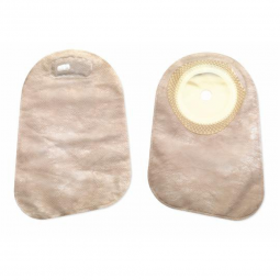 Premier Hollister 82402-Premier One-Piece Closed End Transparent Filtered Ostomy Pouch, 9 Inch Lengt
