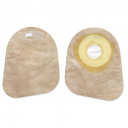 Premier Hollister 82500-Premier One-Piece Closed End Transparent Colostomy Pouch, 7 in Length, 5/8 t