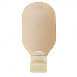 Premier Hollister 8278-Premier One-Piece Drainable Transparent Filtered Ostomy Pouch, 12 Inch Length