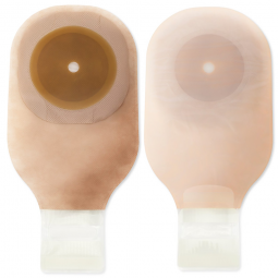 Premier Hollister 8331-Premier One-Piece Drainable Transparent Ostomy Pouch, 12 in Length, Up to 2-1