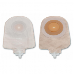 Premier Hollister 8474-Premier One-Piece Drainable Transparent Urostomy Pouch, 9 in Length, 1 in Sto