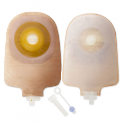 Premier Hollister 8489-Premier One-Piece Drainable Transparent Urostomy Pouch, 9 in Length, 1-3/4 in
