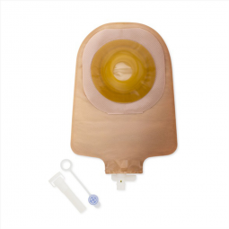 Premier Hollister 8492-Premier One-Piece Drainable Beige Urostomy Pouch, 9 in Length, 3/4 in Stoma, 