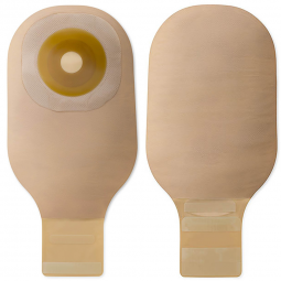 Premier Flextend Hollister 8551-Premier Flextend One-Piece Drainable Beige Colostomy Pouch, 12 Inch 