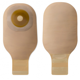 Premier Flextend Hollister 8552-Premier Flextend One-Piece Drainable Beige Colostomy Pouch, 12 in Le