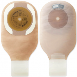 Premier Hollister 85711-Premier One-Piece Drainable Ultra-Clear Filtered Ostomy Pouch, 12 Inch Lengt