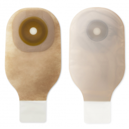 Premier Flextend Hollister 8632-Premier Flextend One-Piece Drainable Transparent Colostomy Pouch, 12
