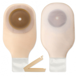 Premier Flextend Hollister 8651-Premier Flextend One-Piece Drainable Ultra-Clear Ostomy Pouch, 12 in