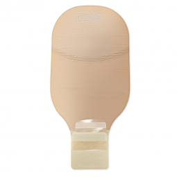 Premier Hollister 8674-Premier Flextend One-Piece Drainable Beige Filtered Ostomy Pouch, 12 Inch Len