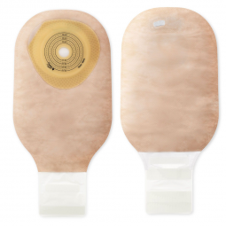 Premier Hollister 88300-Premier One-Piece Drainable Beige Filtered Colostomy Pouch, 12 Inch Length, 