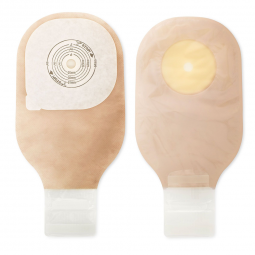 Premier Hollister 88402-Premier One-Piece Drainable Transparent Filtered Ostomy Pouch, 12 Inch Lengt