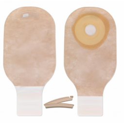 Premier Hollister 88435-Premier One-Piece Drainable Transparent Filtered Colostomy Pouch, 12 in Leng