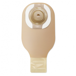Premier Hollister 8914-Premier One-Piece Drainable Beige Ostomy Pouch, 12 in Length, Up to 2 in Stom