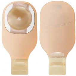 Premier Hollister 8931-Premier One-Piece Drainable Ultra-Clear Ostomy Pouch, 12 in Length, Up to 2-1