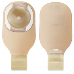 Premier Hollister 8940-One-Piece Drainable Beige Ostomy Pouch, 12 Inch Length, 1-9/16 Inch Stoma, 1-